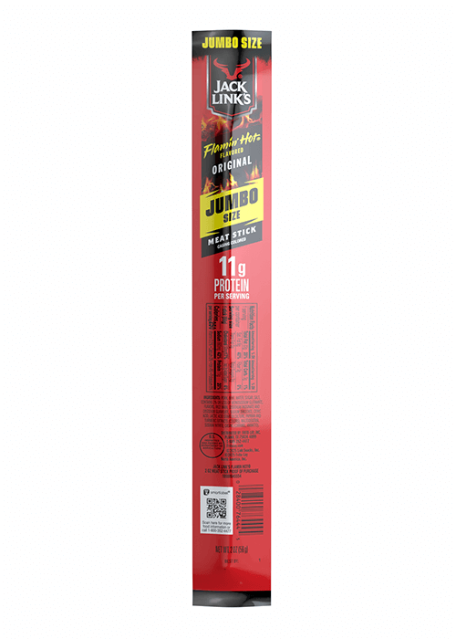 Jack Link's Original Meat Stick - Flamin' Hot Flavored - Jumbo Size
