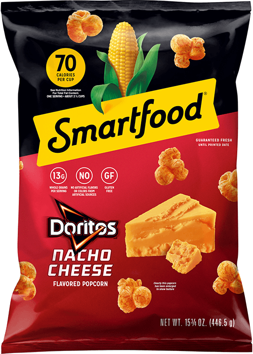 Smartfood Popcorn - Doritos Nacho Cheese Flavored