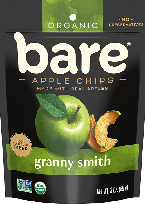 Bare Baked Crunchy Organic Apple Chips - Granny Smith