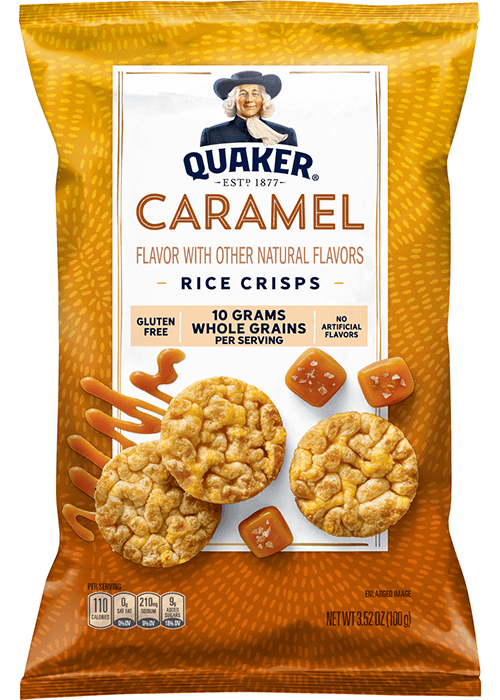 Quaker Rice Crisps - Caramel