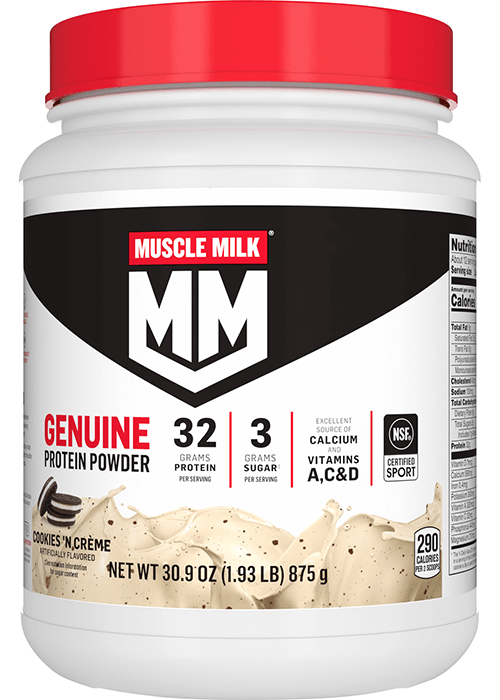 Muscle Milk Genuine Protein Powder - Cookies 'N Crème