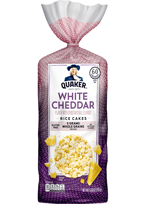 Quaker Rice Cakes - White Cheddar
