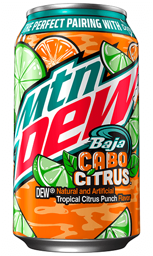 Mtn Dew Baja Cabo Citrus