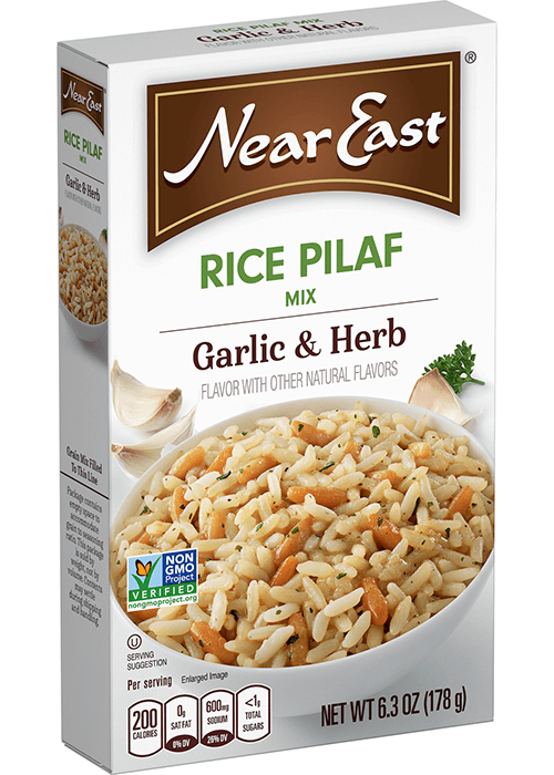 Near East Rice Pilaf Mix - Garlic & Herb