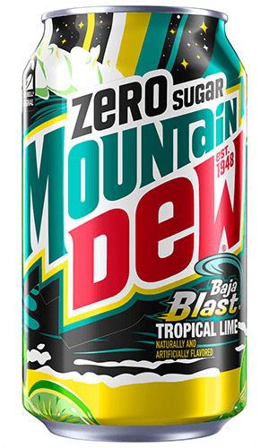 Mountain Dew Baja Blast Zero Sugar