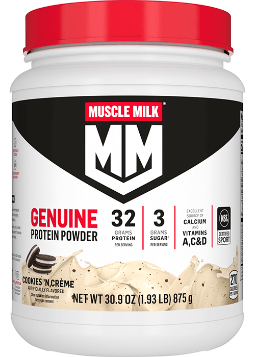 Muscle Milk Genuine Protein Powder - Cookies 'N Crème