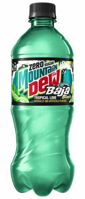 Mountain Dew Baja Blast Zero Sugar