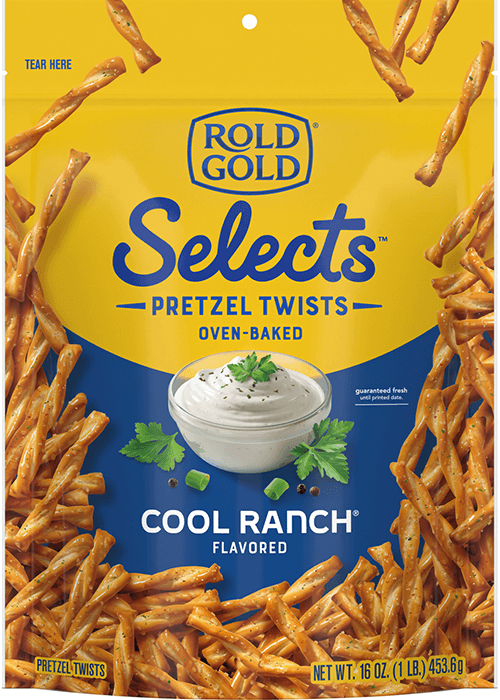 Rold Gold Selects Pretzel Twists - Cool Ranch Flavored