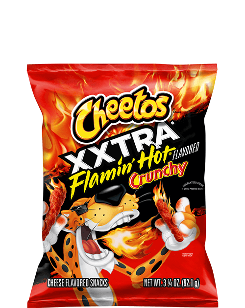 Cheetos Crunchy Cheese Flavored Snacks - Xxtra Flamin' Hot Flavored