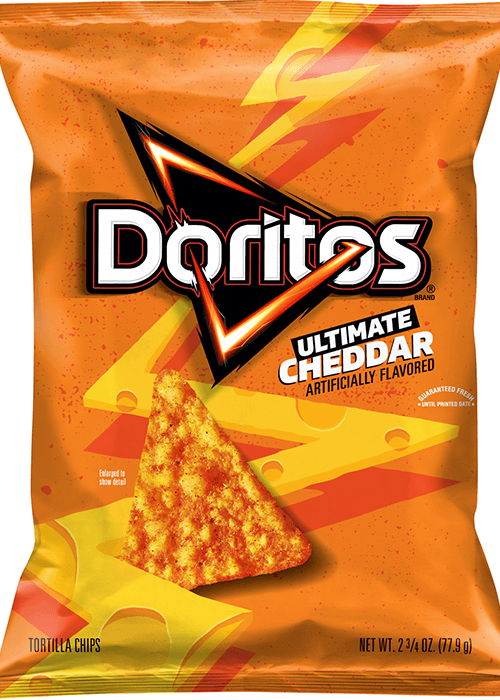 Doritos Flavored Tortilla Chips - Ultimate Cheddar