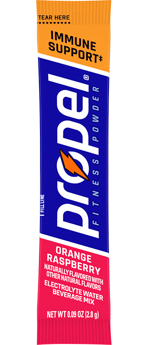 Propel Immune Support Powder - Orange Raspberry