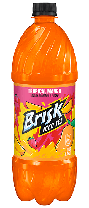 Brisk Tropical Mango Iced Tea