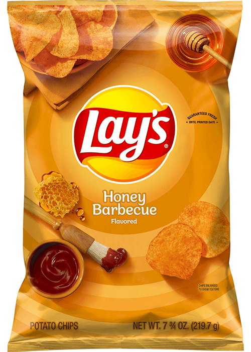 Lay's Potato Chips - Honey Barbecue Flavored
