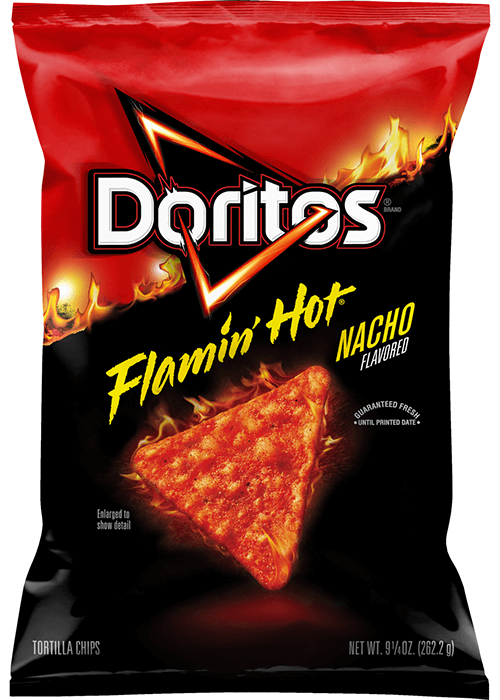Doritos Flavored Tortilla Chips - Flamin' Hot Nacho