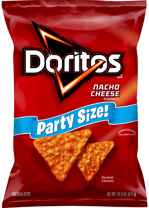 Doritos Flavored Tortilla Chips - Nacho Cheese