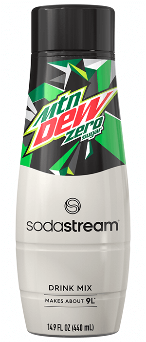 Mtn Dew Zero Sugar SodaStream