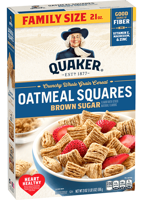 Quaker Oatmeal Squares - Brown Sugar