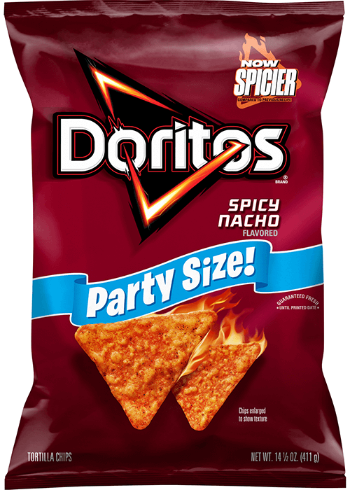Doritos Flavored Tortilla Chips - Spicy Nacho