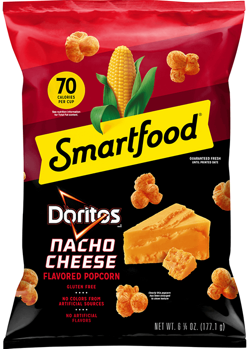 Smartfood Popcorn - Doritos Nacho Cheese Flavored