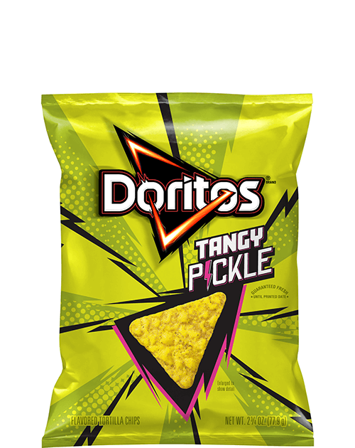 Doritos Flavored Tortilla Chips - Tangy Pickle