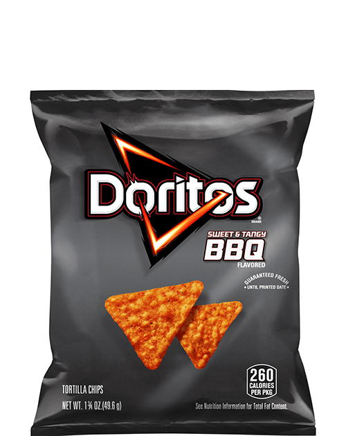 Doritos Flavored Tortilla Chips - Sweet & Tangy BBQ