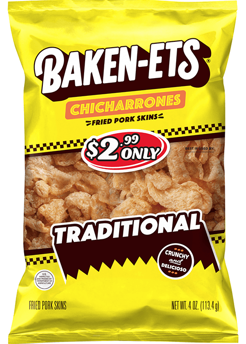 Baken-ets Fried Pork Skins - Traditional Chicharrones