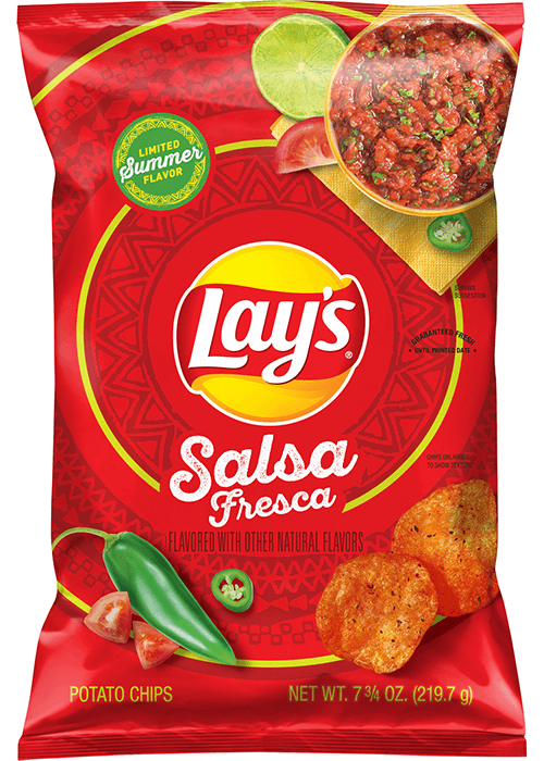 Lay's Potato Chips - Salsa Fresca Flavored