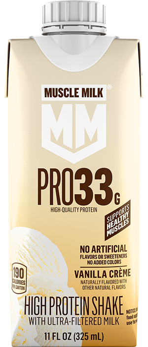 Muscle Milk Pro High Protein Shake with Ultra-Filtered Milk - Vanilla Crème