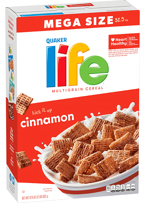 Quaker Life Multigrain Cereal - Cinnamon