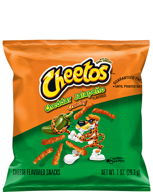 Cheetos Crunchy Cheese Flavored Snacks - Cheddar Jalapeño Flavored