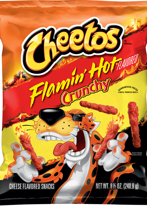 Cheetos Crunchy Cheese Flavored Snacks - Flamin' Hot Flavored