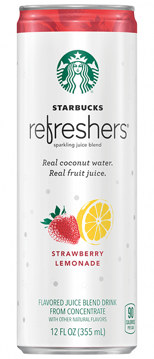 Starbucks Refreshers - Strawberry Lemonade with Coconut Water