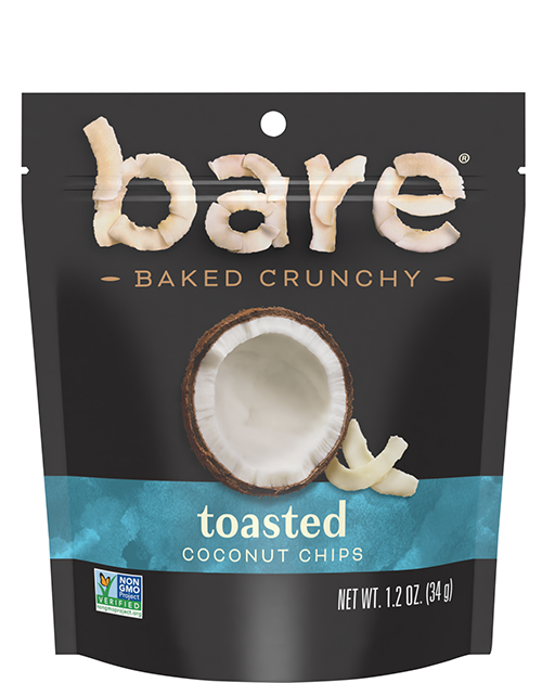 Bare Baked Crunchy Coconut Chips - Toasted