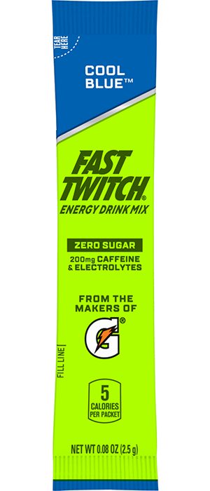 Fast Twitch Energy Drink Mix - Cool Blue