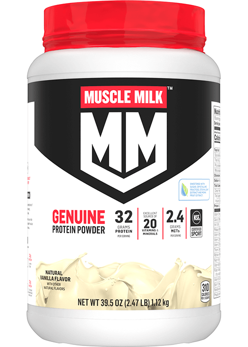 Muscle Milk Genuine Protein Powder - Natural Vanilla