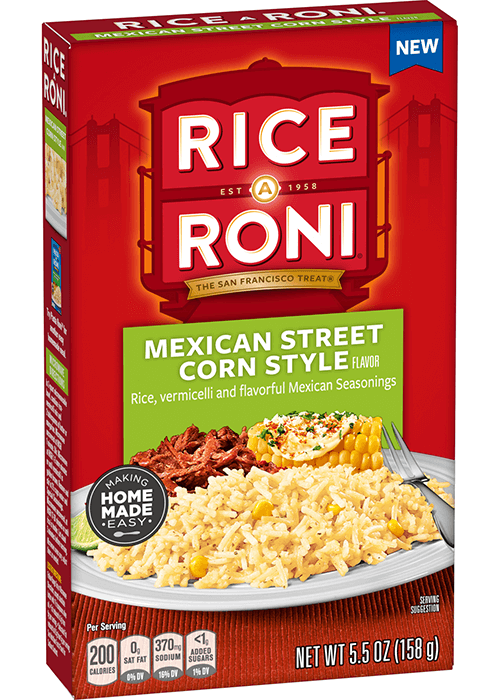 Rice A Roni Rice - Mexican Street Corn Style Flavor