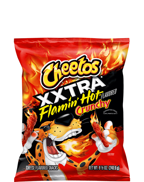 Cheetos Crunchy Cheese Flavored Snacks - Xxtra Flamin' Hot Flavored