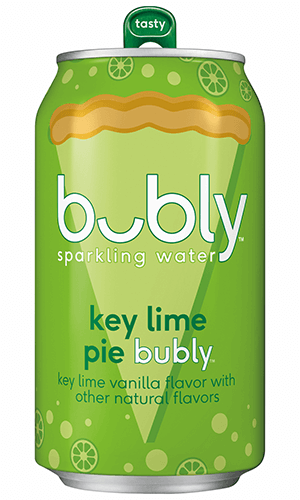 bubly sparkling water - key lime pie