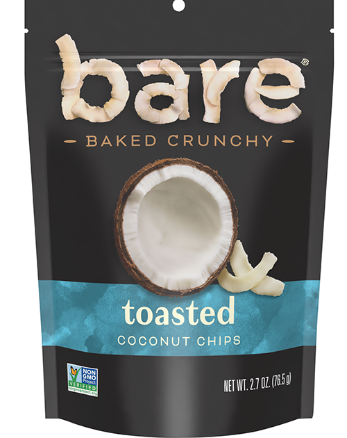 Bare Baked Crunchy Coconut Chips - Toasted