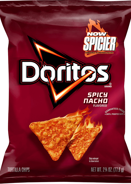 Doritos Flavored Tortilla Chips - Spicy Nacho