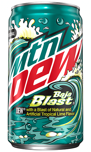 Mtn Dew Baja Blast
