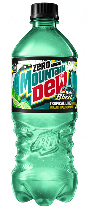 Mountain Dew Baja Blast Zero Sugar