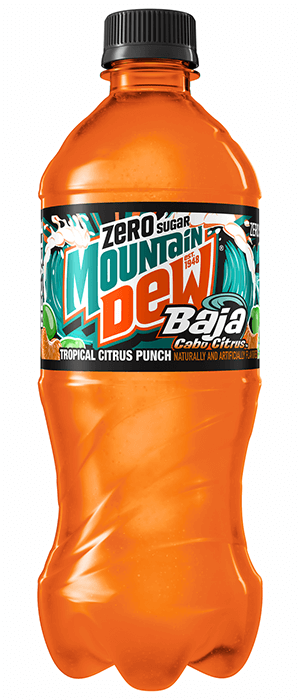 Mountain Dew Baja Cabo Citrus Zero Sugar