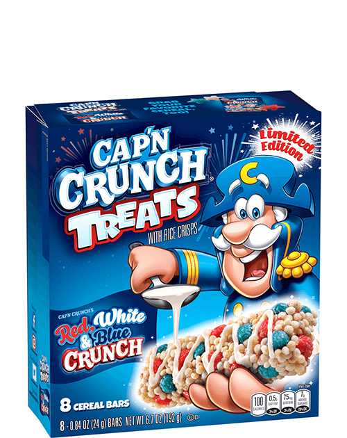 Cap'n Crunch Treats - Red, White & Blue Crunch