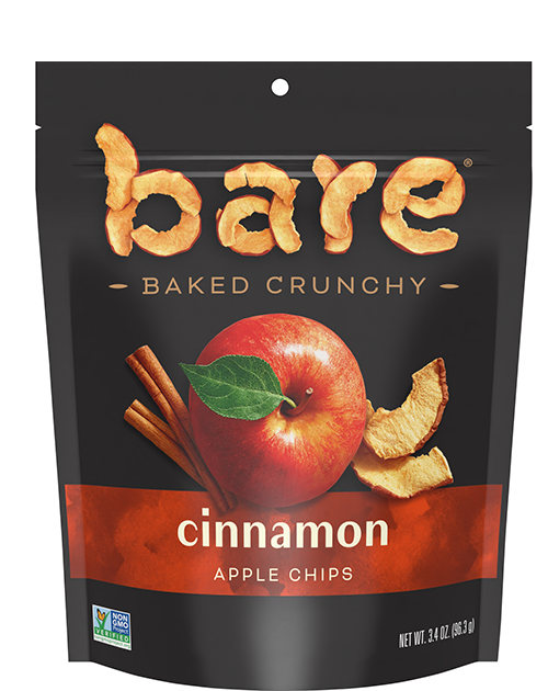 Bare Baked Crunchy Apple Chips - Cinnamon