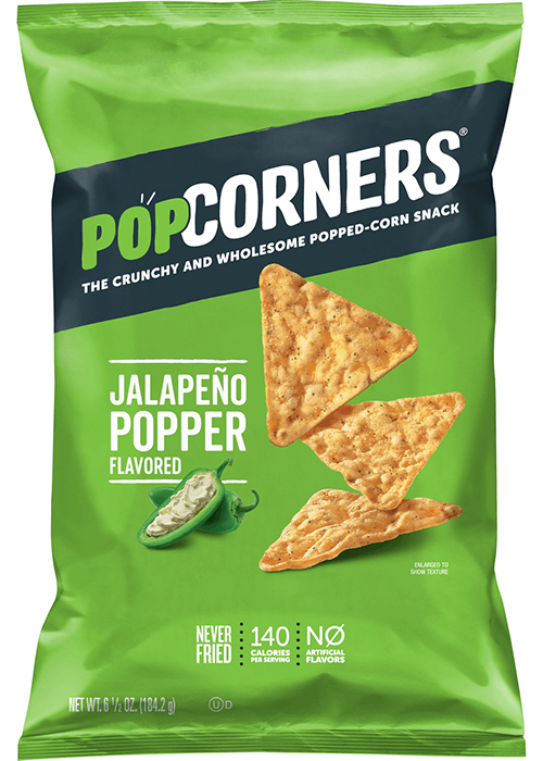 PopCorners Popped Corn Snack - Jalapeño Popper Flavored