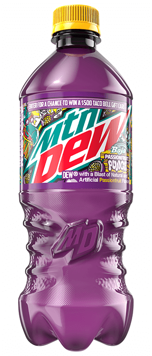 Mtn Dew Baja Passionfruit Punch