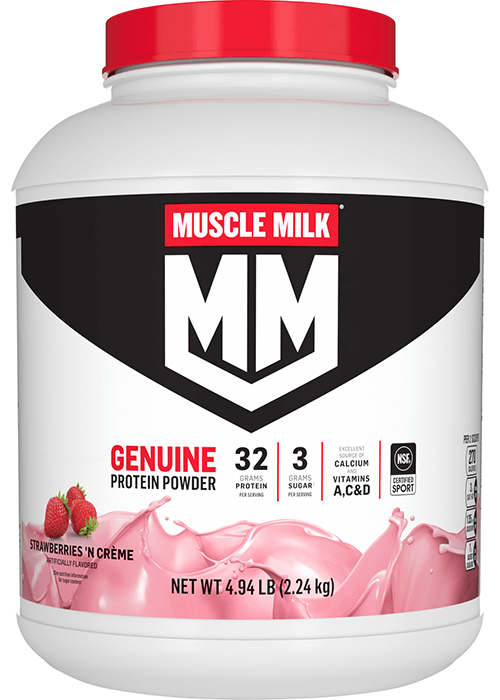 Muscle Milk Genuine Protein Powder - Strawberries 'N Crème
