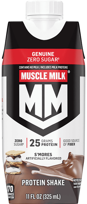 Muscle Milk Genuine Zero Sugar Protein Shake - S'Mores