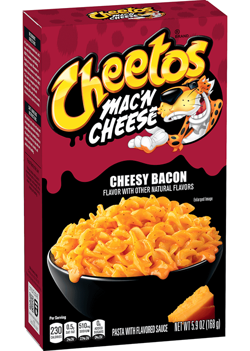 Cheetos Mac 'N Cheese Pasta With Flavored Sauce - Cheesy Bacon Flavor